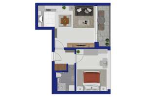 2-Zimmer-Erdgeschoss Wohnung in Münster-Roxel – Die vollständige Adresse der Immobilie erhältst du vom Anbieter., 48161 Roxel, Münster – Vorschaubild 12