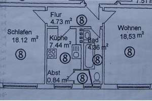 Sanierte 2-Zimmer-Wohnung mit Einbauküche in Hannover – Roonstraße 4, 30161 List, Hannover – Vorschaubild 12
