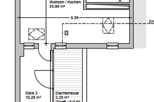 Großzügige DG-Wohnung - neu saniert – Falkenhagener Str. 57, 13585 Spandau (Ortsteil), Berlin – Vorschaubild 14