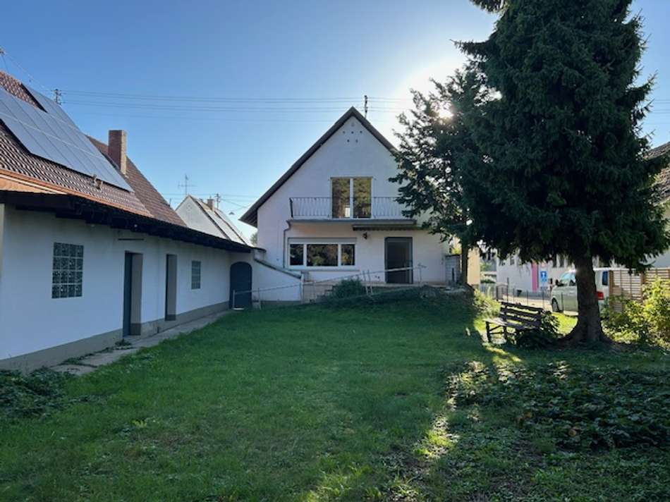 Hausrückseite