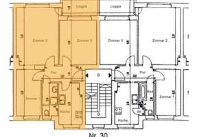 Bezugsfreie 3-Zimmerwohnung mit Balkon (provisionsfrei) – Kalischer Straße 30, 10713 Wilmersdorf, Berlin – Vorschaubild 11