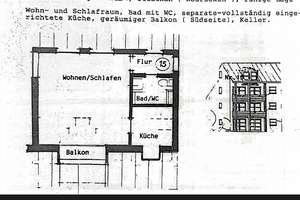 Gemütliche DG-Wohnung mit Balkon und Einbauküche in ruhiger Lage PF-Rodgebiet - Ab Sep./Okt. 2026 – Daimlerstraße 12, 75173 Südweststadt, Pforzheim – Vorschaubild 2