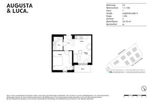 Wohlfühlen im Augusta & Luca! 2-Zimmer-Wohnung mit Balkon – Ladehofstraße 9, 86150 Bahnhofs-, Bismarckviertel, Augsburg – Vorschaubild 11