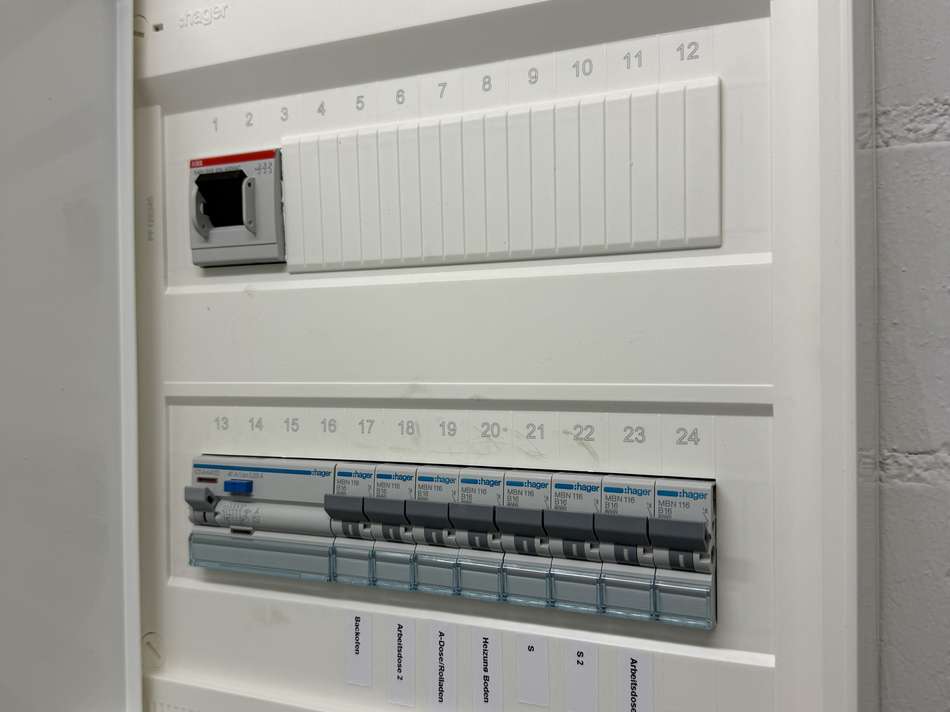 Elektro  Absicherung Küche