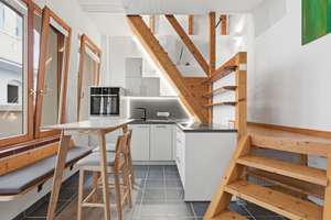 Haus im Haus: einzigartige Maisonettewohnung mit Balkon und Hofterrasse - anschauen lohnt sich! – Die vollständige Adresse der Immobilie erhältst du vom Anbieter., 75173 Südweststadt, Pforzheim – Vorschaubild 4