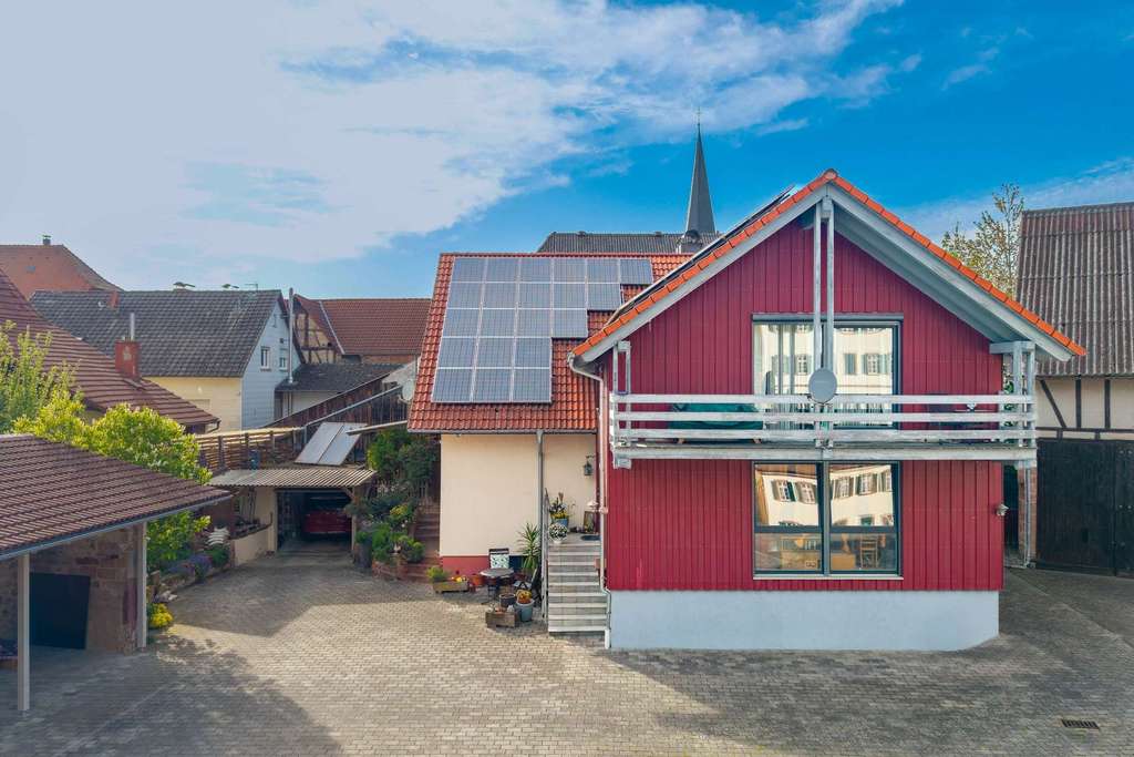 Immobilie in Buchen (Odenwald) - Wohnen inklusive Burg- und Schlossblick in Bödigheim! - Bild 1