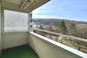 Frei + hell! 2-Zi.-Whg. mit sonnigem Balkon + Aussicht, 6. OG, Aufzug, Stellplatz i. Freien – Die vollständige Adresse der Immobilie erhältst du vom Anbieter., 70469 Hohe Warte, Stuttgart – Vorschaubild 3