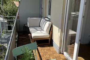 Frisch renoviert & neu möbliert | Ruhige 1-Zimmer-Wohnung mit großem Südbalkon | Maxvorstadt – Die vollständige Adresse der Immobilie erhältst du vom Anbieter., 80798 Josephsplatz, München – Vorschaubild 11
