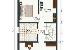 Leider reserviert!: Moderne DHH mit Garten, Garage & Wintergarten – einziehen & wohlfühlen! – Die vollständige Adresse der Immobilie erhältst du vom Anbieter., 66706 Perl – Vorschaubild 12