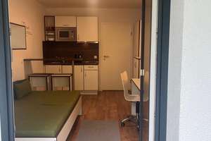 Nachmieter gesucht ab 01.08 – Möblierte 1-Zimmer-Wohnung – Die vollständige Adresse der Immobilie erhältst du vom Anbieter., 80807 Milbertshofen, München – Vorschaubild 3