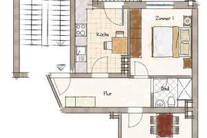 Charmante Altbau-Wohnung mit Balkon – Kiel – Vorschaubild 11