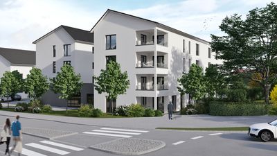 Betreutes Wohnen - Schöne 3,5 Zimmer Wohnung mit Dachterrasse und Balkon