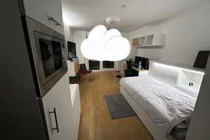 Studenten-Apartment, vollmöbliert mit Balkon und Einbauküche – Birkenauer Straße 49, 68309 Mannheim – Vorschaubild 2