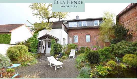 Bild von Schönes, großes Backsteinhaus mit 2 Wohnungen + Einliegerwohnung, Garten + 2 Garagen...