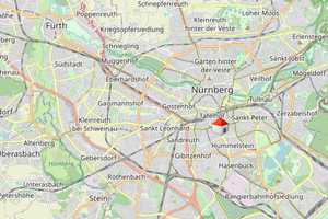 *** All inklusive ** VOLL möbliertes Appartment inkl. Küche ** zentrale Lage  *** direkte U-Bahn *** – Wölckernstr. 8, 90459 Nürnberg – Vorschaubild 24