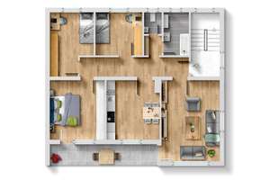 Einziehen & Wohlfühlen: Gepflegte 4,5-Zimmer-Wohnung mit Garage – Die vollständige Adresse der Immobilie erhältst du vom Anbieter., 89233 Neu-Ulm – Vorschaubild 26