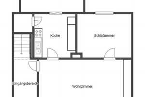 Wohnen in urbaner Lage: Reihenmittelhaus mit 3 Räumen in Gnoien – Güstrow (Kreis) – Vorschaubild 14