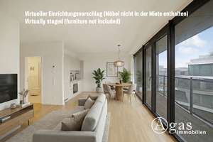 DACHGESCHOSS mit Weitblick! 2 Zimmer Wohnung mit ca. 62 m², EBK und Privat-Gym in Berlin-Mitte!