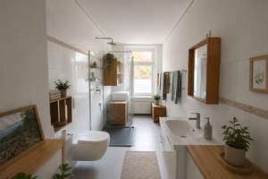 Stilvoll renovierte Altbauwohnung, provisionsfrei, großer Garten – 4177 Altlindenau, Leipzig – Vorschaubild 3