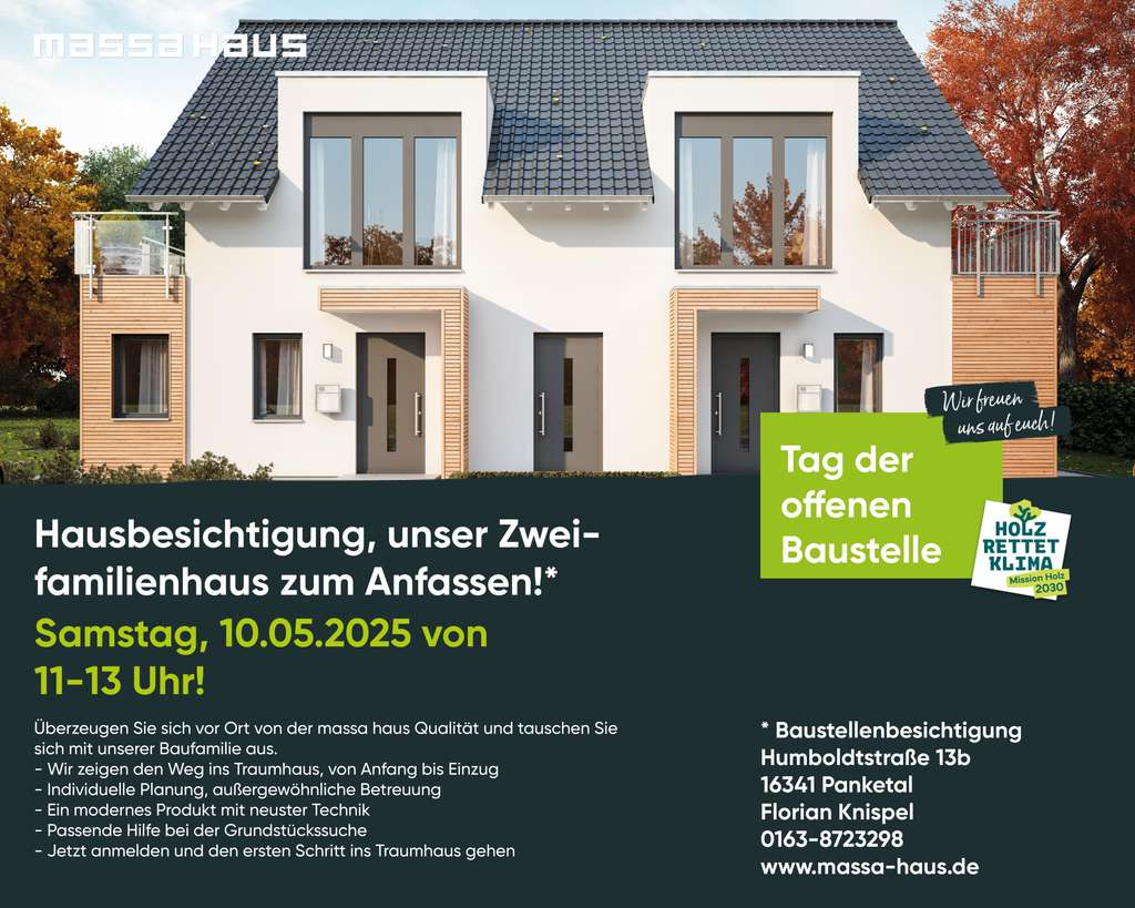Massa Haus Live - Rohbaubesichtigung bei unserer Baufamilie - Der Weg ins Eigenheim