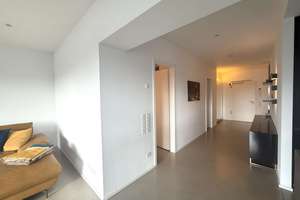 Kranhaus, hochwertig ausgestattete 2-Zimmer-Wohnung mit zwei Bädern und Balkonen sowie Stellplatz – Im Zollhafen 12, 50678 Altstadt/Süd, Köln – Vorschaubild 9