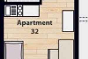 * NUR FÜR STUDENT*INNEN * Möbiliertes Apartment Nr. 32  frei ab 10.2025 * – Gabelsbergerstr. 56, 86199 Augsburg – Vorschaubild 7