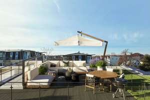 Bezugsfrei ab Juli! Großzügige  4-Zimmer-Penthouse-Wohnung mit einer Dachterrasse