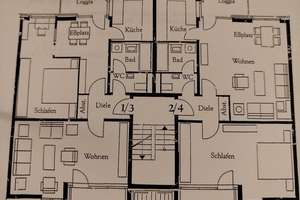 Provisionsfrei: Grüne Oase direkt am Südpark - 2,5-Zimmer-Wohnung mit 2 Loggien, Tiefgarage & EBK  – 40591 Wersten, Düsseldorf – Vorschaubild 14
