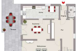 Seltene Gelegenheit – Flachdach Architektenhaus in ruhiger Lage in Nürnberg Laufamholz – Die vollständige Adresse der Immobilie erhältst du vom Anbieter., 90482 Laufamholz, Nürnberg – Vorschaubild 15