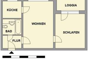 Beste Aussichten für Paare - 2-Raum-Wohnung mit Balkon – Altendorfer Str. 50, 9113 Altendorf, Chemnitz – Vorschaubild 5