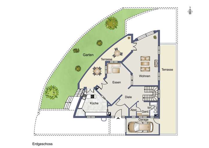 Grundriss EG