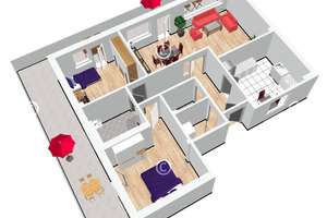 3Zi.-Whg mit großer Dachterrasse - Servicewohnung in Bochum-Mitte – Düppelstr. 25, 44789 Südinnenstadt, Bochum – Vorschaubild 3