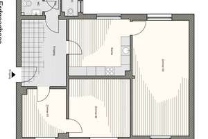 Attraktive 3-Zimmer Wohnung (100m²) in Hannover, Erstbezug nach Sanierung – Broyhanstraße 5, 30419 Stöcken, Hannover – Vorschaubild 1