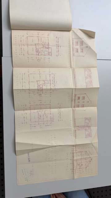 Grundrisse und Ansichten kompl