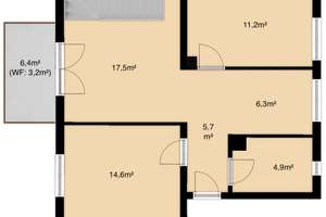 Bezugsfreie, exklusive 4-Zimmer-Maisonette mit Balkon, Kamin & Garage - 7 min zur Tram in Göggingen! – Habsburgstraße 15, 86199 Göggingen-Süd, Augsburg – Vorschaubild 18