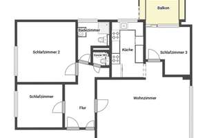 Attraktive 4-Zimmer-Eigentumswohnung mit Garage, großer Terrasse und Gartenzugang in Lierenfeld – 40231 Eller, Düsseldorf – Vorschaubild 17