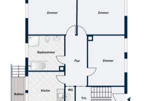 zentrale 3 Zimmerwohnung mit Basilikablick – Gartenstraße 32, 88250 Weingarten – Vorschaubild 10
