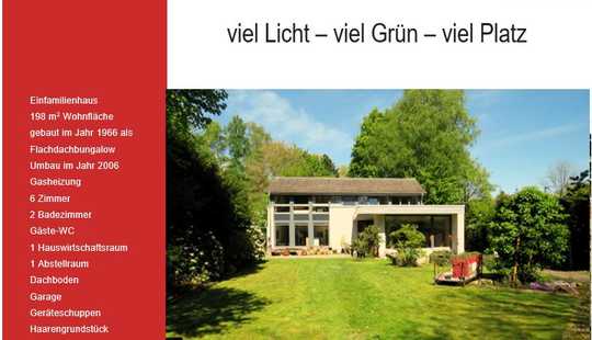 Bild von Attraktives Einfamilienhaus auf idyllischem Haarengrundstück – Uninähe!