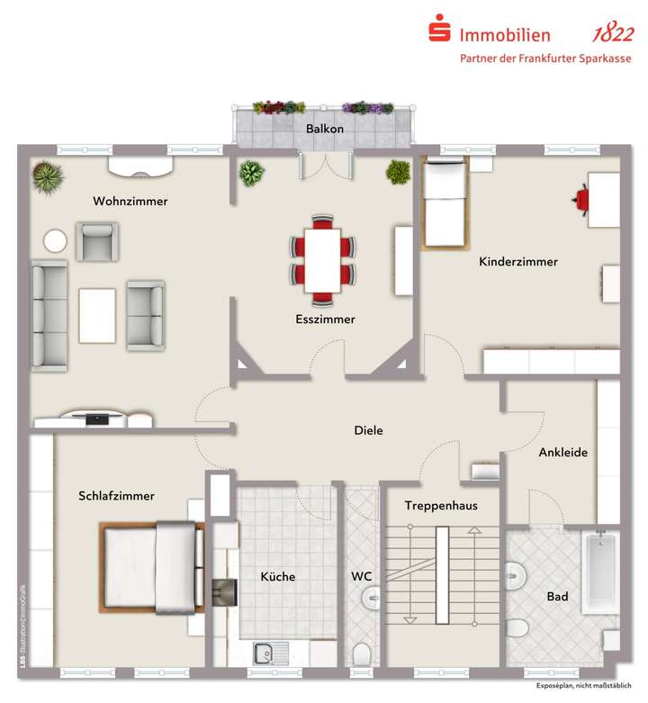 Grundriss 1. Obergeschoss
