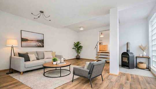 Bild von Harmonisches Familienleben trifft moderne Energietechnik dank Wärmepumpe und PV-Anlage