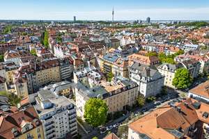 Maxvorstadt – kernsanierter 2-Zi.-Altbau-Brillant in ruhiger Innenhoflage mit Garten - Baudenkmal – Die vollständige Adresse der Immobilie erhältst du vom Anbieter., 80801 Neuschwabing, München – Vorschaubild 2