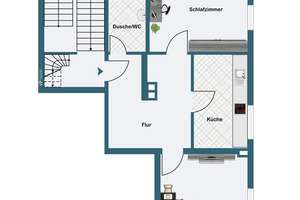 Vermietete Dachgeschosswohnung mit Altbauflair und grünem Gemeinschaftsgarten – Die vollständige Adresse der Immobilie erhältst du vom Anbieter., 44357 Oestrich, Dortmund – Vorschaubild 11