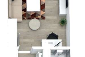 Gepflegtes 1-Zimmer-Studio-Apartment mit Küchenzeile, Fußbodenheizung – ideal als Kapitalanlage!