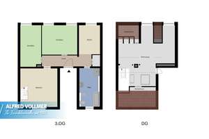 Schöne Maisonettewohnung in der Nordstadt – Die vollständige Adresse der Immobilie erhältst du vom Anbieter., 42105 Elberfeld, Wuppertal – Vorschaubild 17