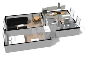 Top geschnittene, frisch Sanierte 53 m² 2ZKb in Mannheim - Einbauküche, Neubau, Energieeffizienz: A – Die vollständige Adresse der Immobilie erhältst du vom Anbieter., 68169 Neckarstadt-West, Mannheim – Vorschaubild 17