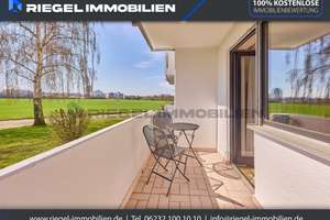 Sie hier? Wir auch! Attraktive 2 Zimmerwohnung mit Balkon und Garage