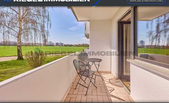 Sie hier? Wir auch! Attraktive 2 Zimmerwohnung mit Balkon und Garage