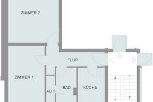 Schöne 2-Zimmer-Wohnung mit Südbalkon in Marßel – Malmöstraße 2, 28719 Burgdamm, Bremen – Vorschaubild 2