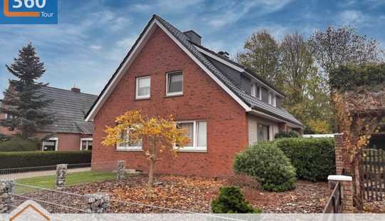 Bild von Modernisiertes Einfamilienhaus mit gepflegtem Grundstück und Garage