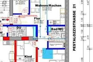 Erstbezug nach Kernsanierung- 3-Raum-Wohnung mit Balkon – Pestalozzistraße 19, 9130 Sonnenberg, Chemnitz – Vorschaubild 15